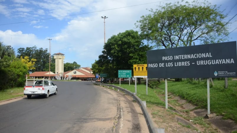 Cruce de frontera Paso de los Libres.