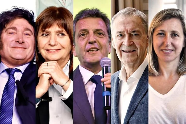 Cruces, chicanas y crisis económica: así fue el debate entre Milei, Bullrich, Massa, Schiaretti y Bregman