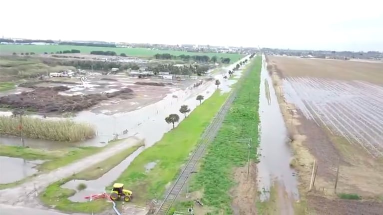 Cruz Alta fue la localidad con mayor registro de lluvia en la provincia.