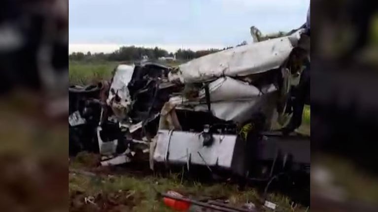 “Cuando agarró el pozo nada pudo hacer”, dijo el sobreviviente de la tragedia de la ruta 158