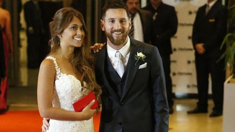 ¿Cuánto donaron los famosos en la boda de Messi-Roccuzzo?