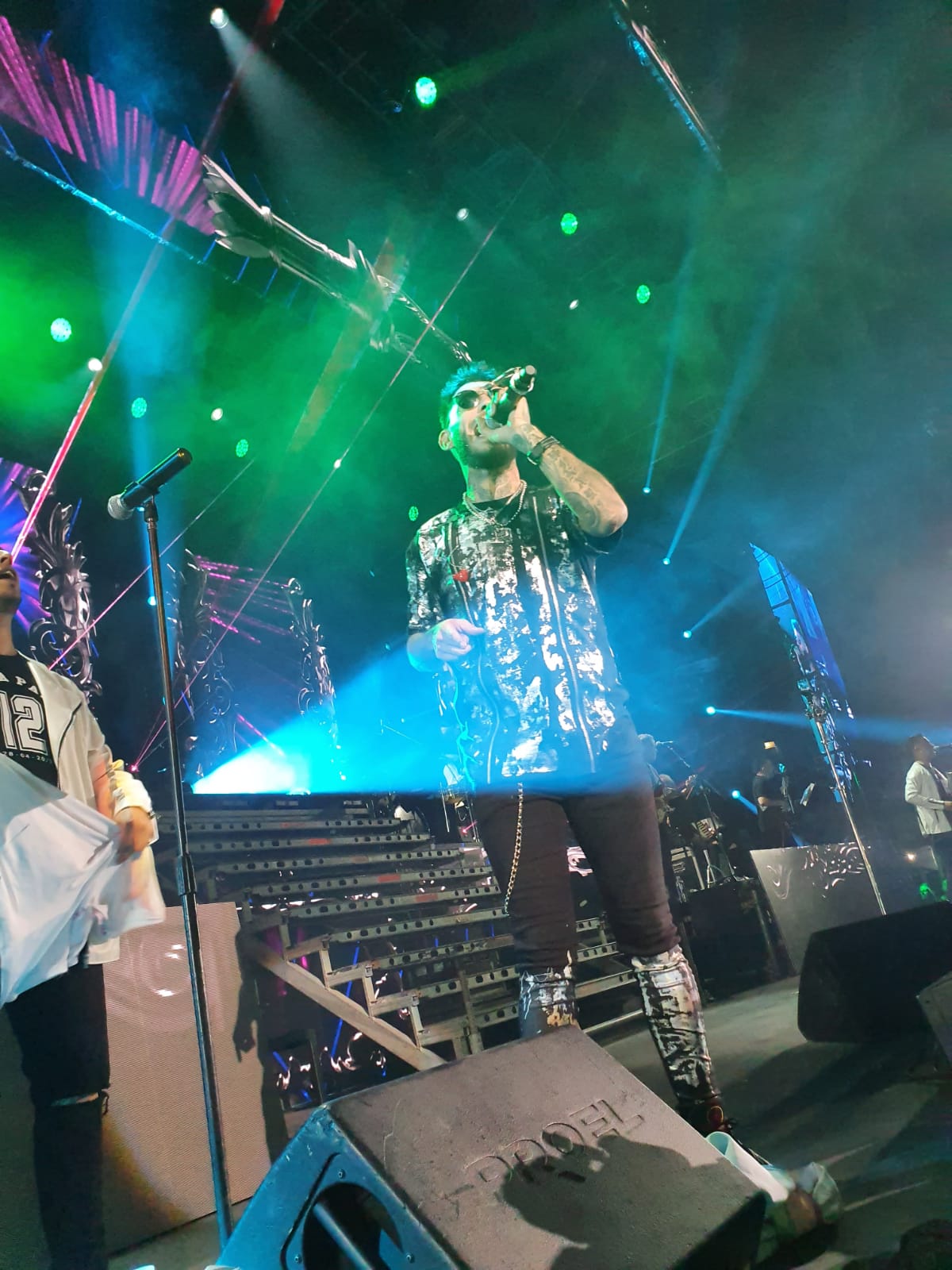 Cuarteteando dijo presente en la gran fiesta de El Caño en Buenos Aires. Foto: Dahyana Terradas.