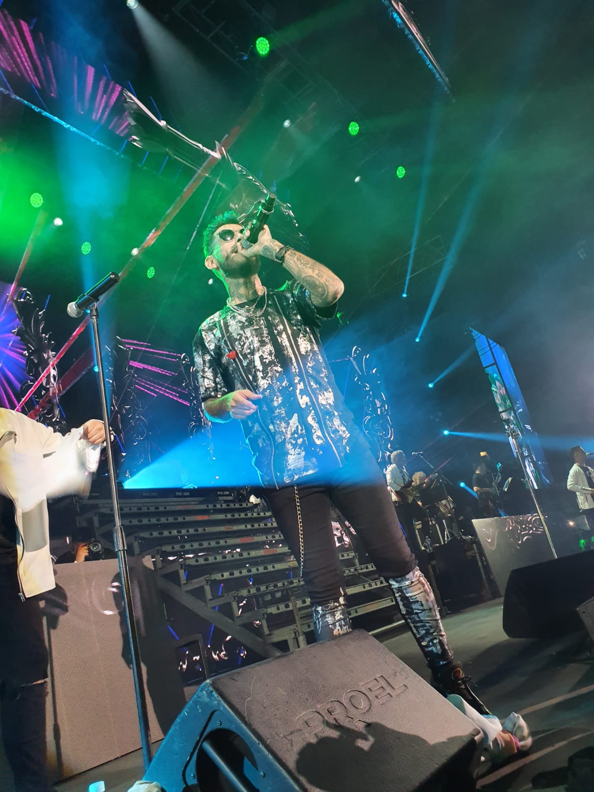 Cuarteteando dijo presente en la gran fiesta de El Caño en Buenos Aires. Foto: Dahyana Terradas.