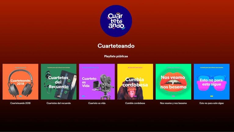 Cuarteteando está en Spotify 