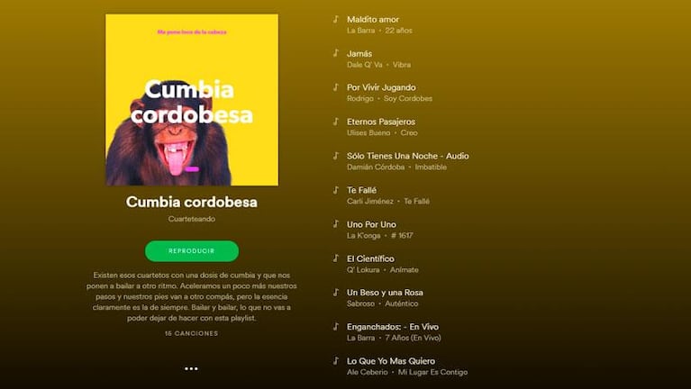 Cuarteteando está en Spotify 