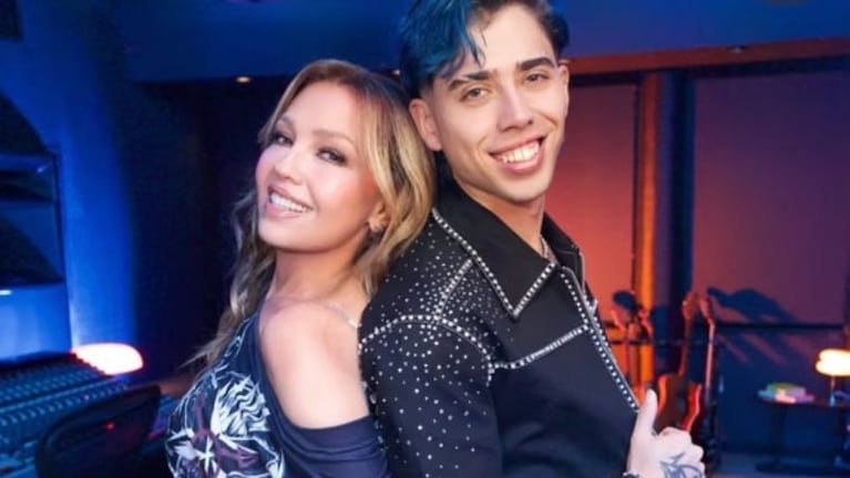 “Cuarteto para chetos”: Luck Ra cruzó a los haters y anunció una colaboración con Thalía