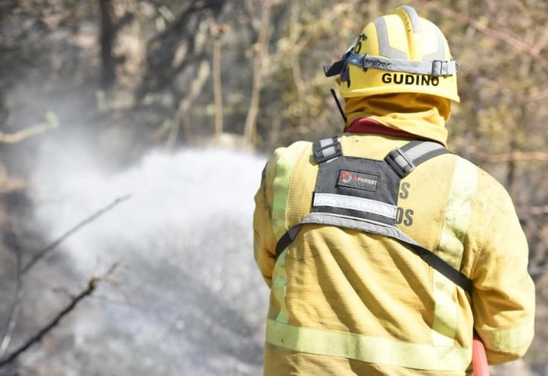 Cuatro detenidos por los incendios en las sierras de Córdoba