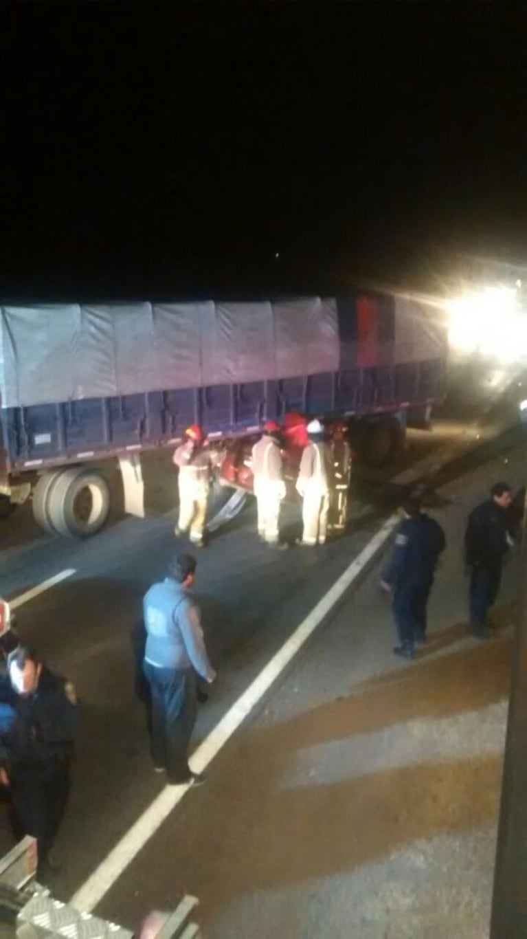 Cuatro muertos dejó un choque en la ruta 8