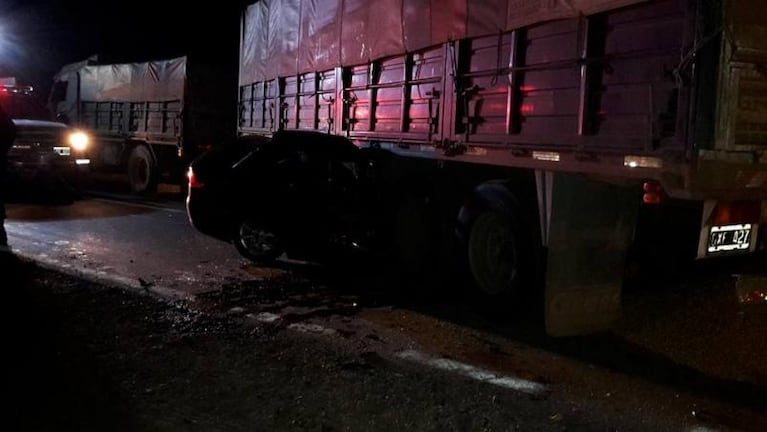 Cuatro muertos dejó un choque en la ruta 8