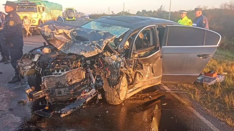 Cuatro personas murieron luego de un fatal accidente en Concepción del Uruguay. (Foto: gentileza La Pirámide)