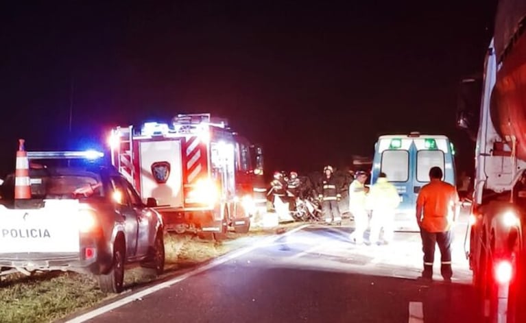 Cuatro personas murieron tras un choque en Ruta Nacional 5.
