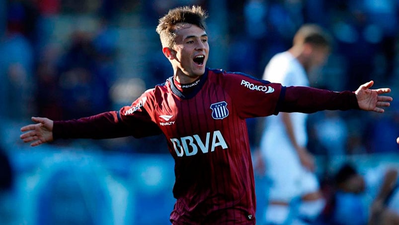 Cubas abrió el camino en La Plata. Foto: Prensa Talleres.