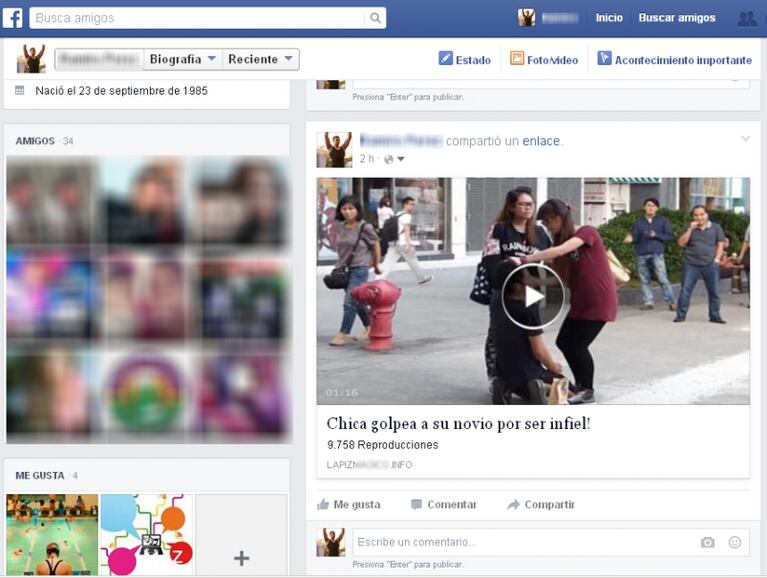 Cuidado: nuevo virus en Facebook, otra vez videos falsos