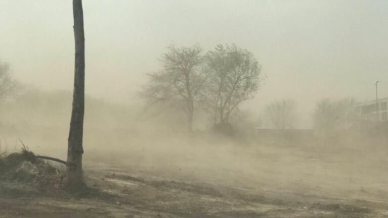 ¡Cuidado! Vientos muy fuertes en Córdoba y otros puntos del país