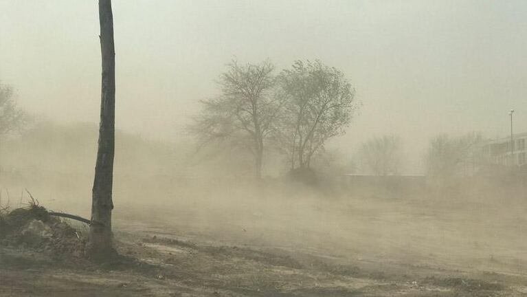 ¡Cuidado! Vientos muy fuertes en Córdoba y otros puntos del país