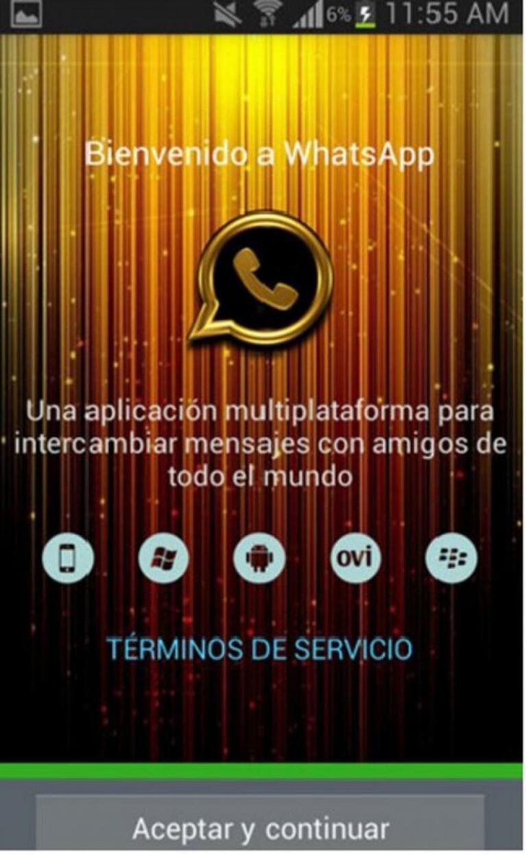 Cuidado: WhatsApp Gold, una falsa versión premium que es un virus