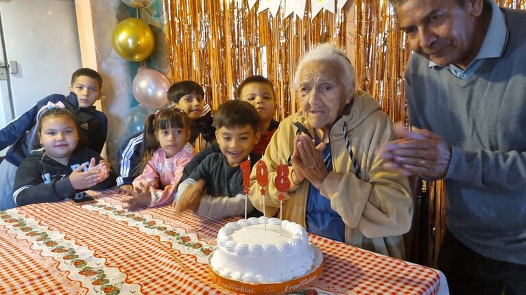 Cumplió 108 años y se convirtió en la más longeva de Córdoba.