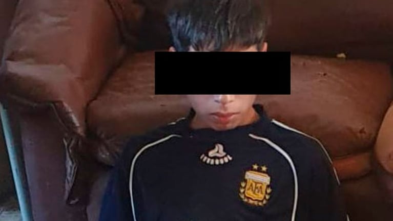 "Cuquito", el adolescente de 15 años sospechoso del crimen. / Foto: Infobae
