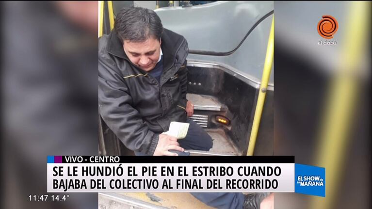 Curioso accidente en punta de línea