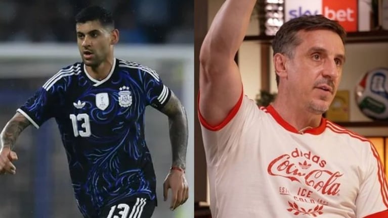 Cuti Romero liquidó a Gary Neville.