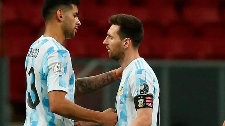 Cuti Romero y Leo Messi volverán a jugar juntos en la Selección Argentina.