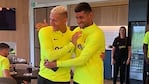 Cuti Romero y Richarlison, buenos compañeros en Tottenham.