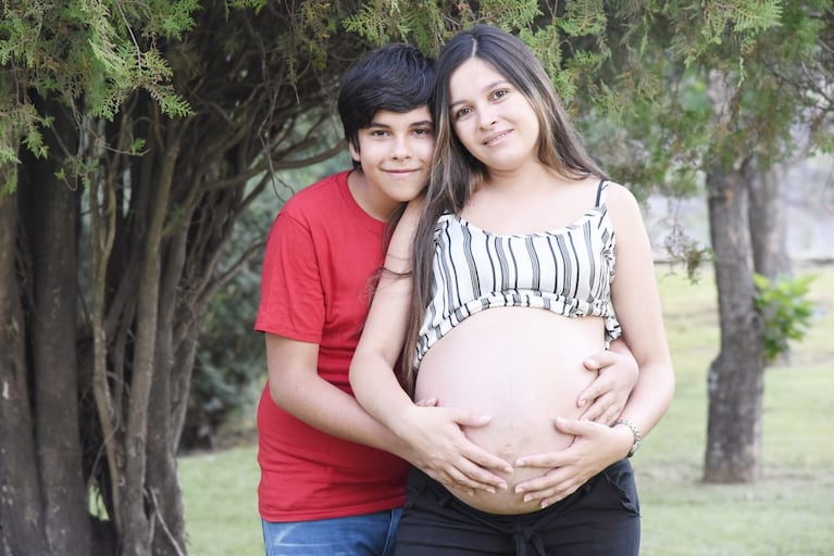 Cynthia y Kevin agrandaron la familia.