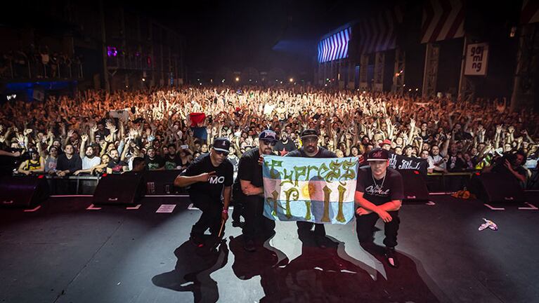 Cypress Hill, una leyenda del Hip Hop, se presentó por primera vez en Córdoba.
