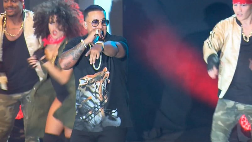 Daddy Yankee, el rey del reggaeton, fascinó a sus fans cordobeses. Foto: Maxi López / ElDoce.tv