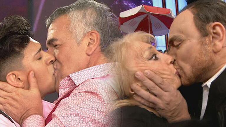 Dady, Jorge Moliniers, la mamá de Burlando y Onur a los "chupones".