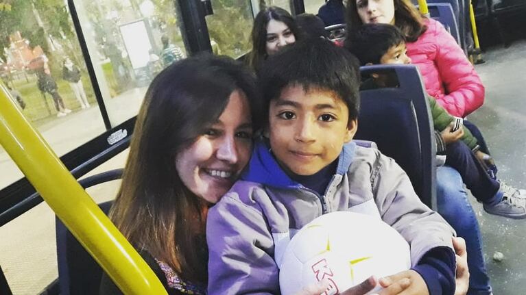 Dafne y Lucas regalaron un ejemplo de amistad insuperable.