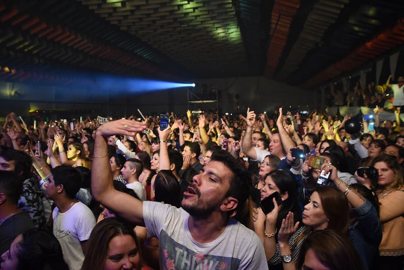 Dale Q' Va brindó su primer baile en Sociedad Belgrano. Foto: Maxi López / ElDoce.tv