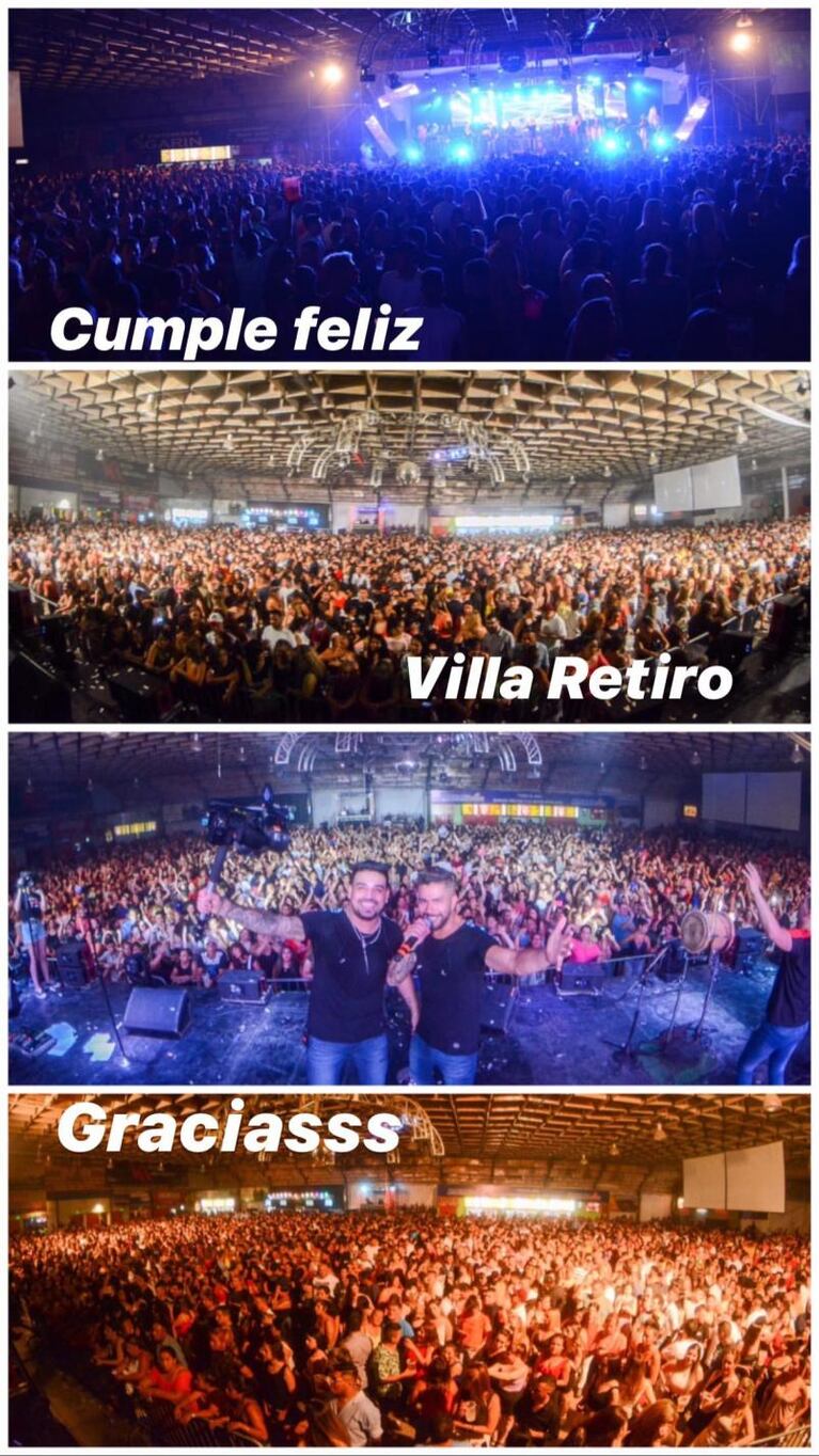 Dale Q' Va celebró el cumple de Neno en Villa Retiro