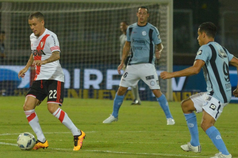 D'alessandro jugó su primer partido desde el regreso a River en el Kempes. Foto: Lucio Casalla / ElDoce.tv.