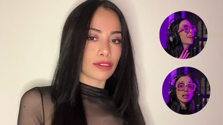 Damaris Rojo la imitadora de Shakira cantando canciones de La Mona