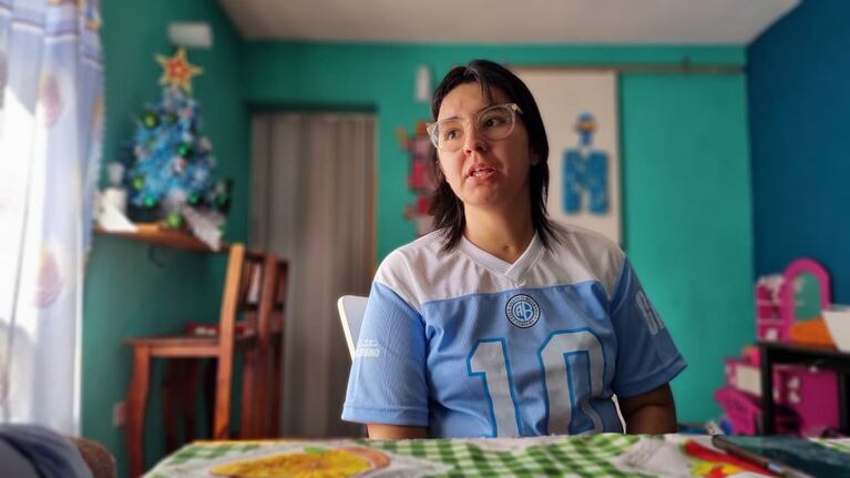 Damaris volvió a su casa después de casi un año y medio internada.