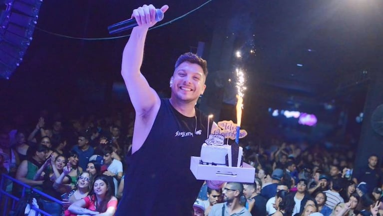 Damián Córdoba adelantó parte del repertorio que sonará en su baile aniversario