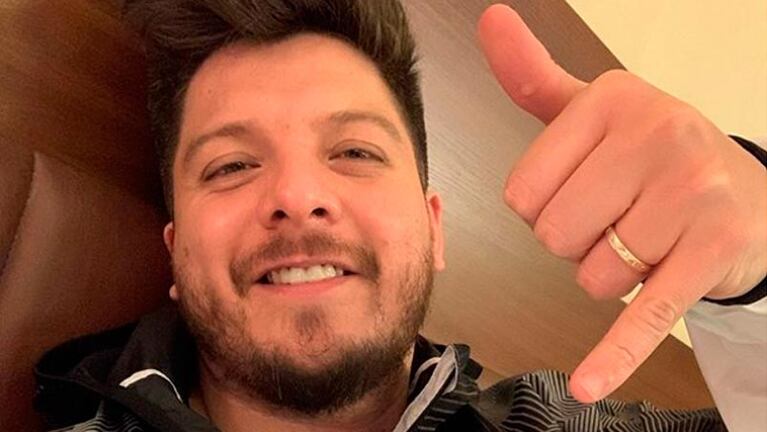 Damián Córdoba agradeció a sus seguidores por el cariño incondicional.