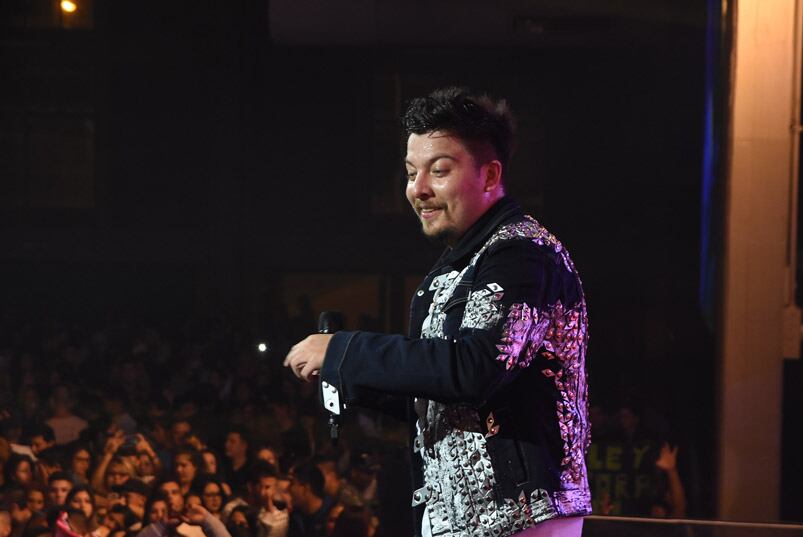 Damián Córdoba festejó sus 30 años ante una multitud. Foto: Maxi López / ElDoce.tv.