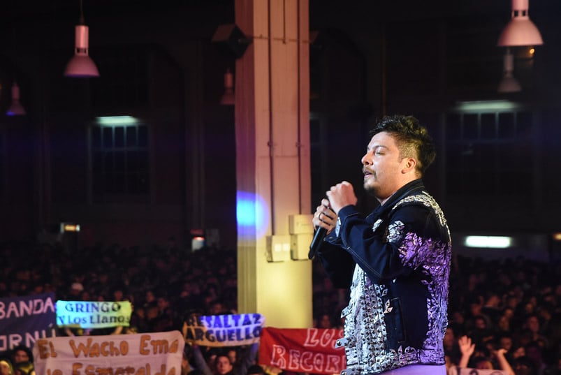 Damián Córdoba festejó sus 30 años ante una multitud. Foto: Maxi López / ElDoce.tv.