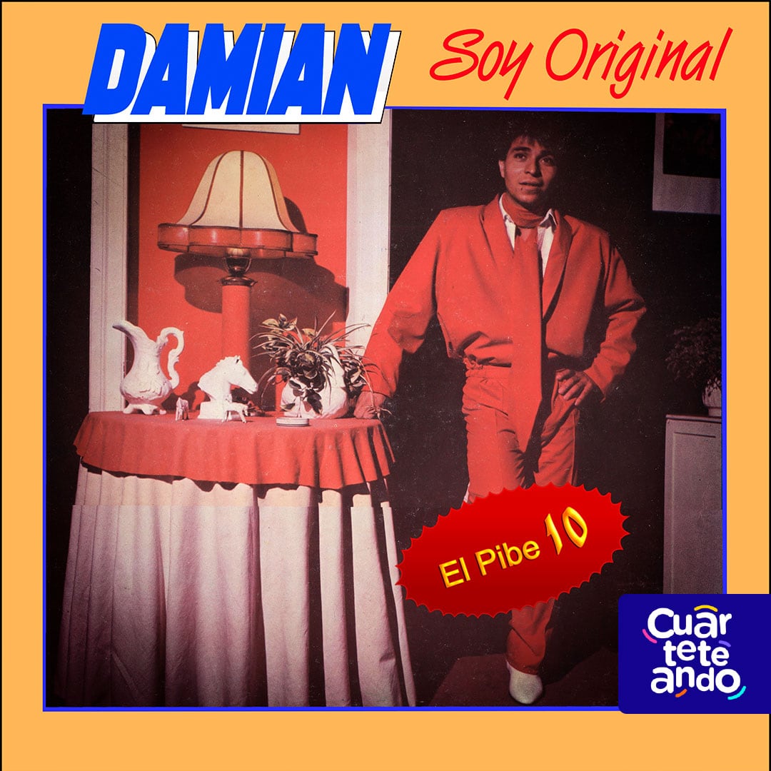 Damián el Pibe 10 sacó su primer disco en 1985 y fue un furor en el cuarteto.