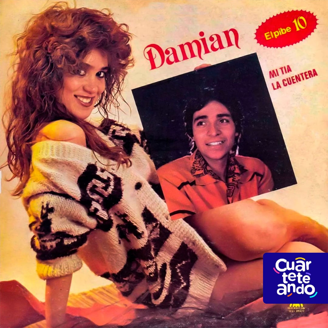 Damián el Pibe 10 sacó su primer disco en 1985 y fue un furor en el cuarteto.