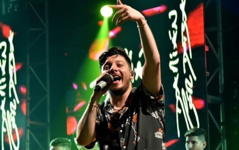 Damián está feliz con sus shows en Carlos Paz.