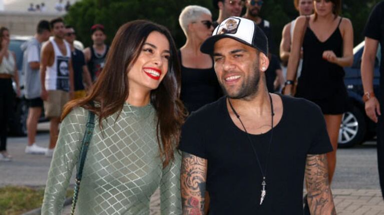 Dani Alves y Joana Sanz se casaron en 2017.