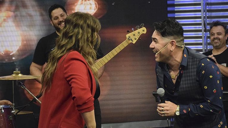 Dani Guardia cantó con Myriam Hernández