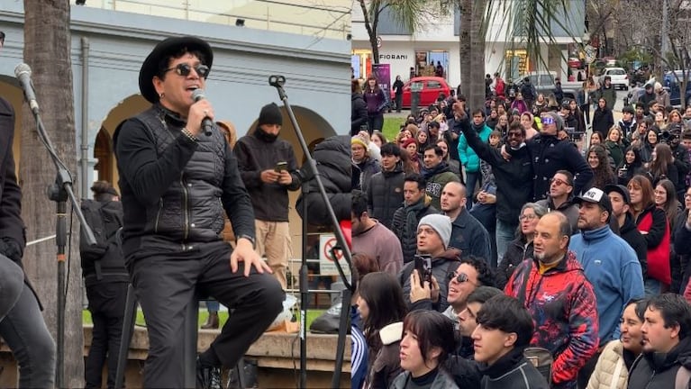 Dani Guardia presente en el homenaje a Gustavo Cerati.