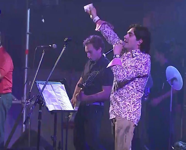Dani Guardia y su último show con La Barra, Macabi Club, 2013.