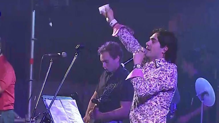 Dani Guardia y su último show con La Barra, Macabi Club, 2013.