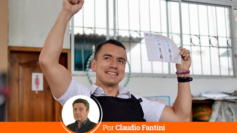 Daniel Noboa se convierte en el presidente más joven de la historia de Ecuador.