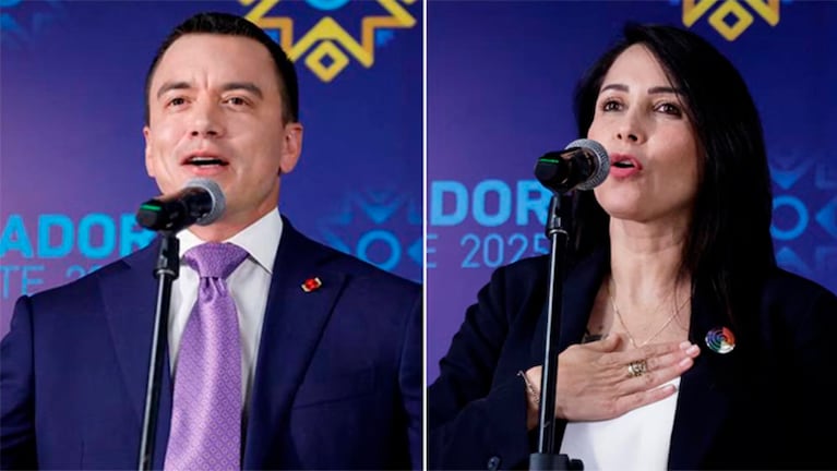 Daniel Noboa se impuso en el ballotage a la correísta Luisa González.
